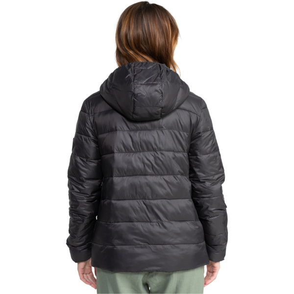 2026 Roxy Womens Wind Bliss Hooded Lightweight Packable Padded Jacket ERJJK03691 - Phantom
